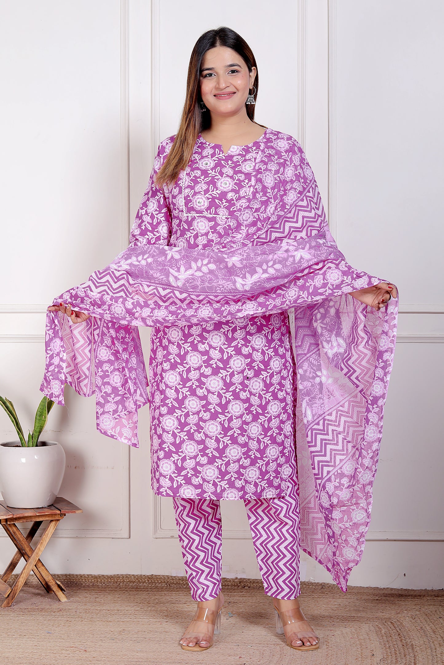 Suhani 3Pc Kurti Set (Ds. No - PCC1073)