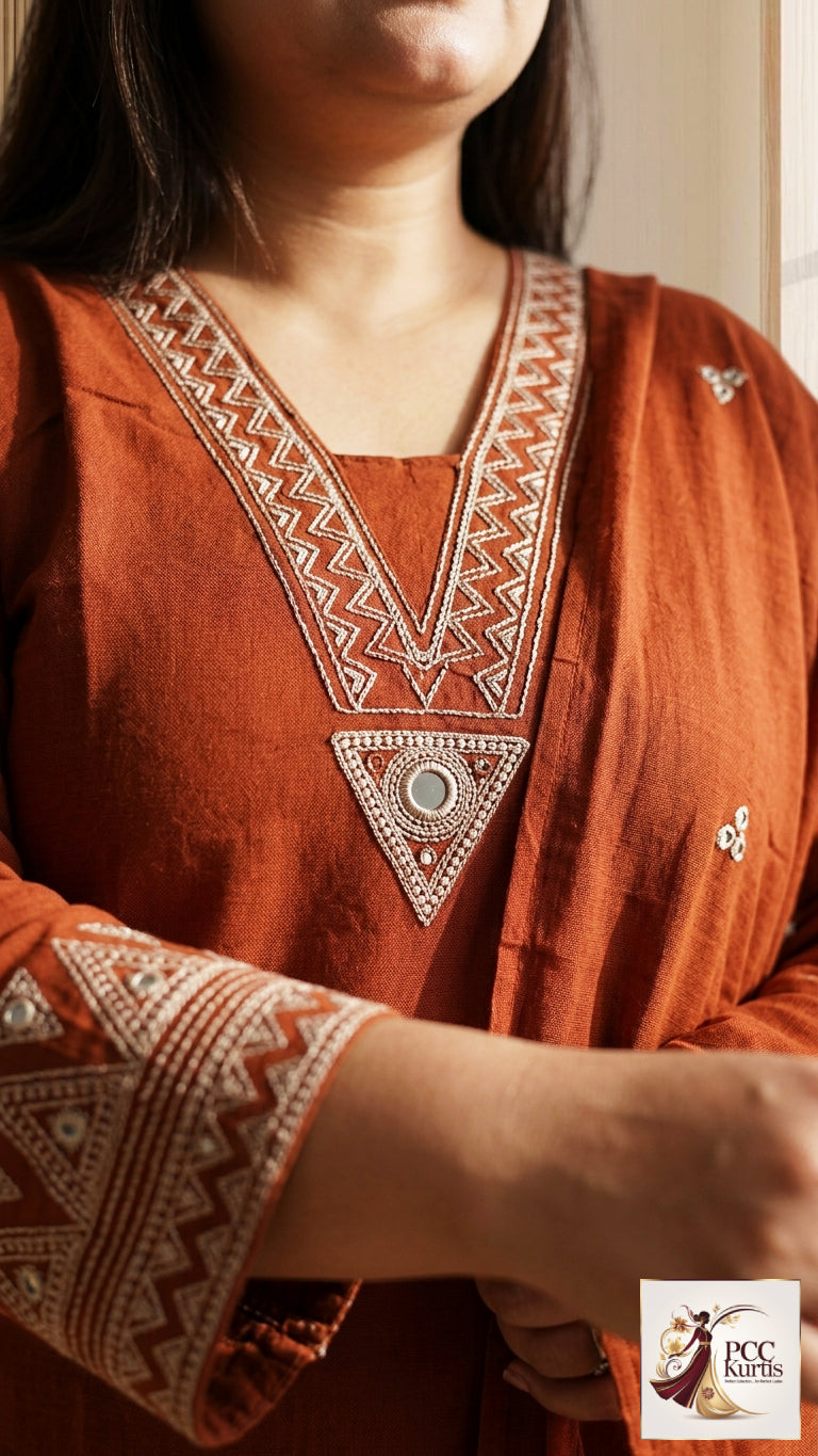 THREAD WORK PURE COTTON SET (Ds. No - PCC1014)