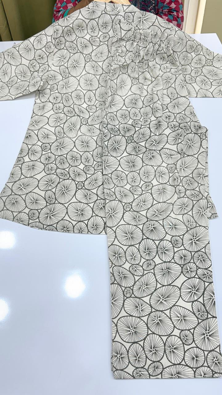 PREMIUM COTTON CO-ORD SET (Ds. No - PCC1068)
