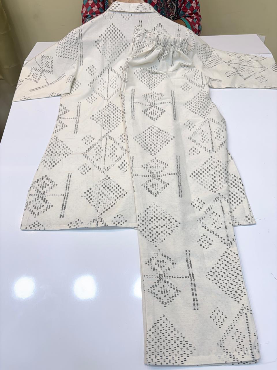 PREMIUM COTTON CO-ORD SET (Ds. No - PCC1068)