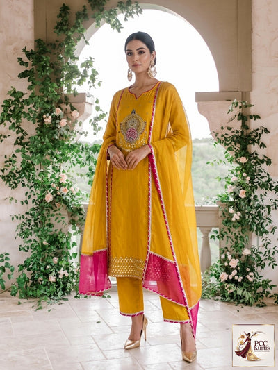 YELLOW COLOUR SMART DESIGNER SET (Ds. No - PCC1026)