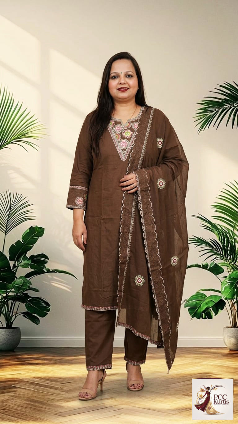 THREAD WORK PURE COTTON SET (Ds. No - PCC1030)