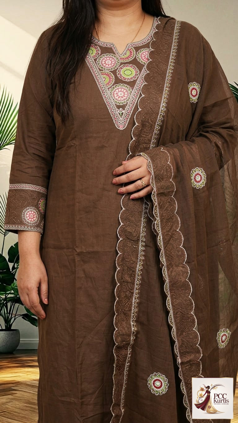 THREAD WORK PURE COTTON SET (Ds. No - PCC1030)
