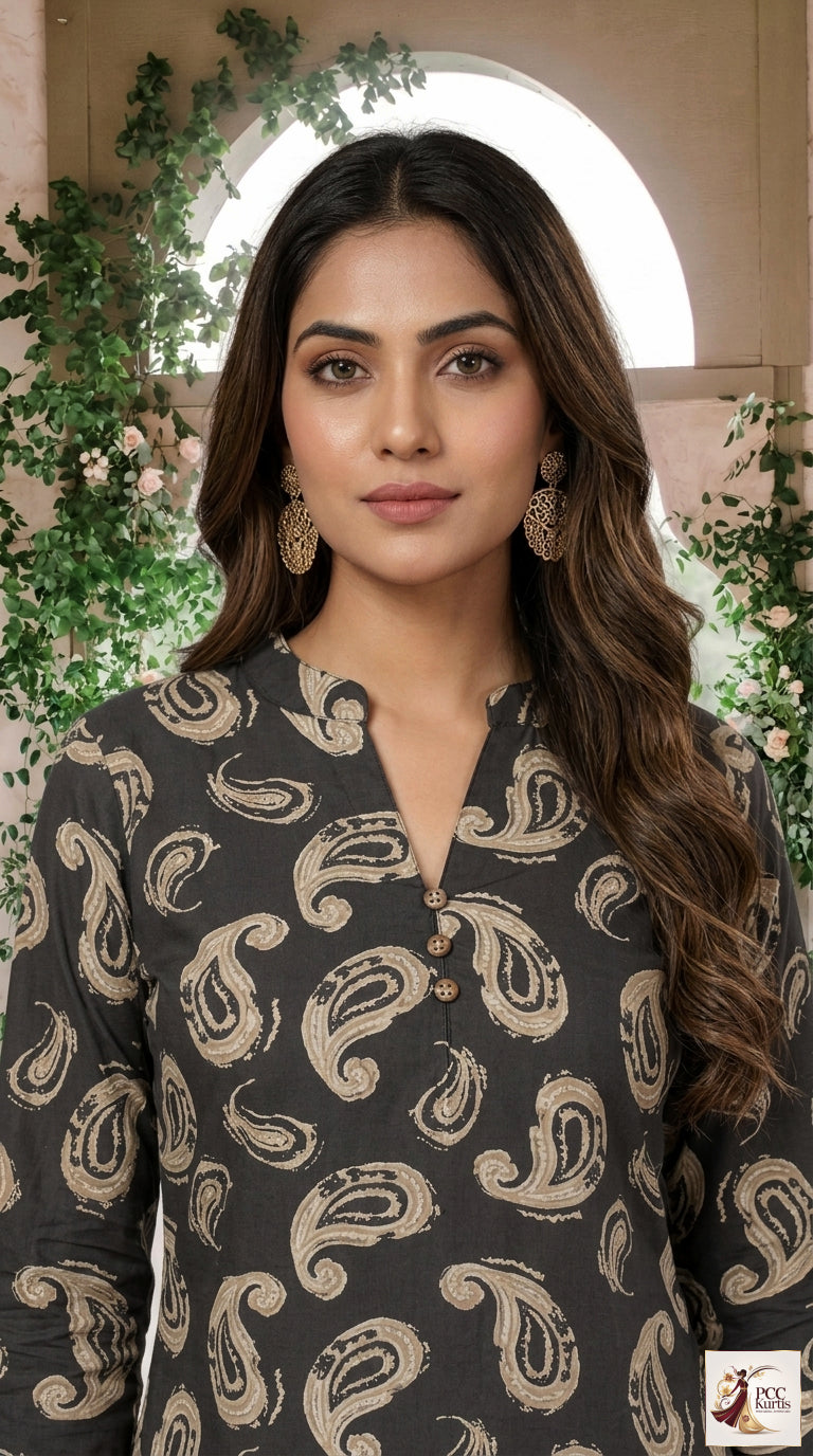 PRINTED CO-ORD SET (Ds. No - PCC1055)