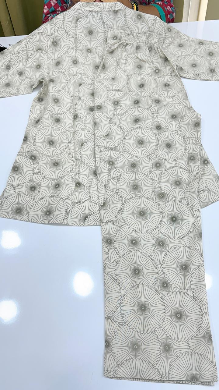 PREMIUM COTTON CO-ORD SET (Ds. No - PCC1068)