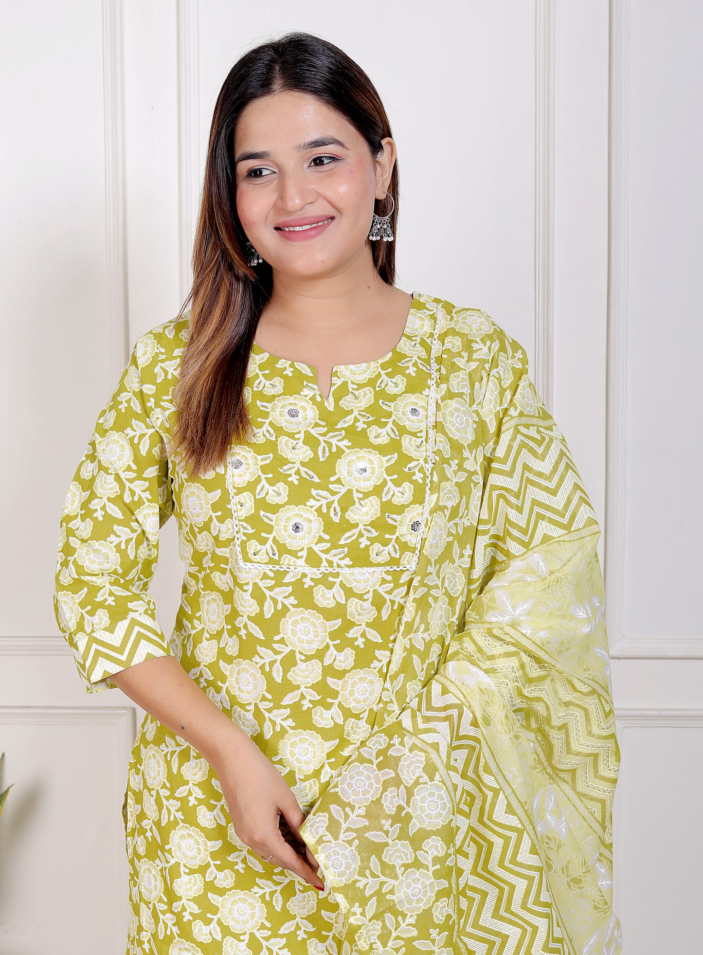 Suhani 3Pc Kurti Set (Ds. No - PCC1073)