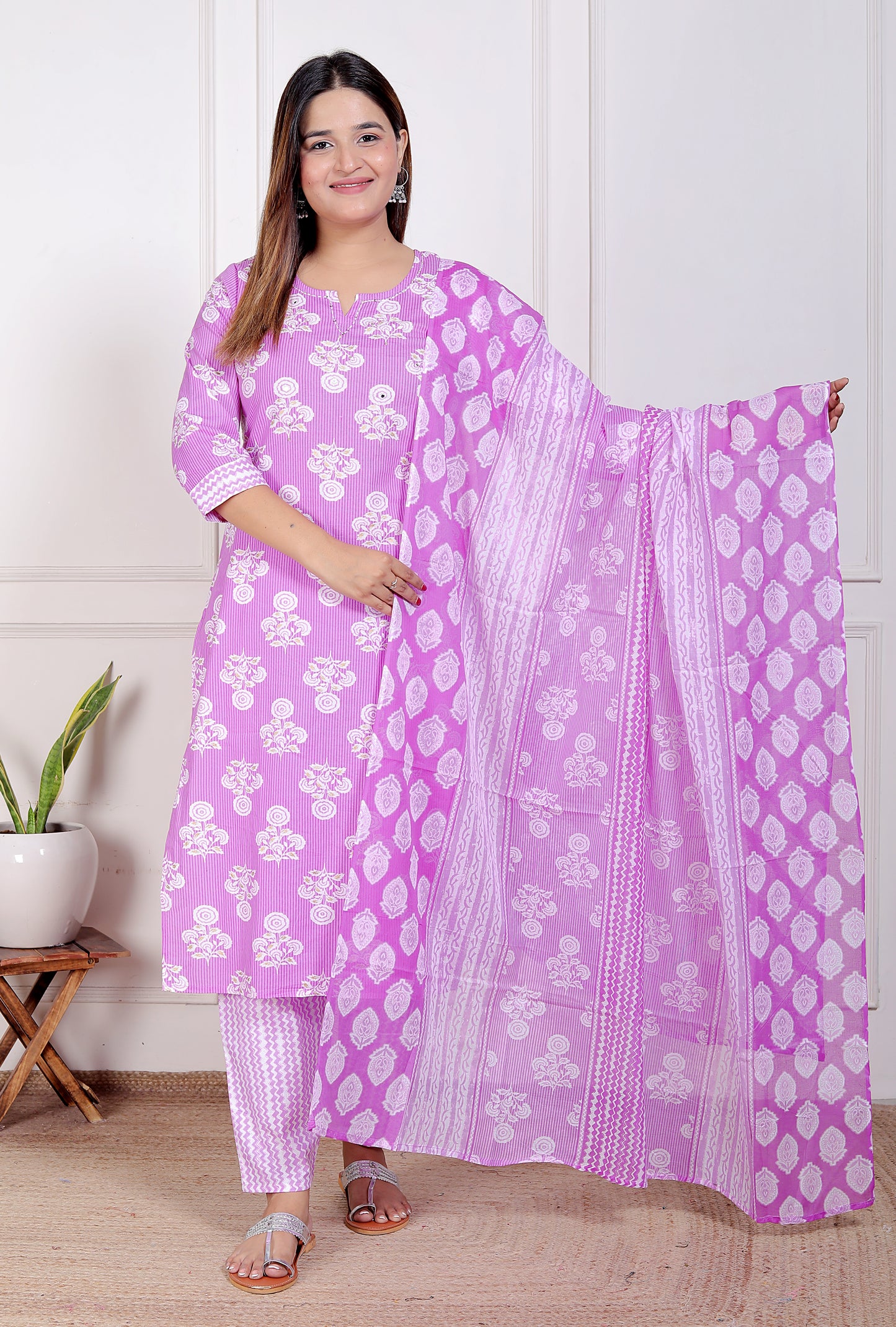 Suhani 3Pc Kurti Set (Ds. No - PCC1074)