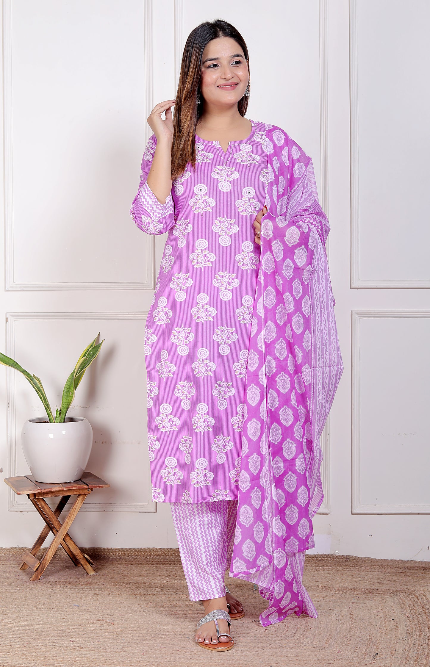 Suhani 3Pc Kurti Set (Ds. No - PCC1074)