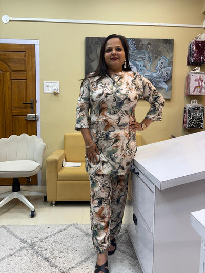 PREMIUM RAYON CO-ORD SET (Ds. No - PCC1033)