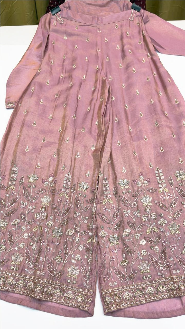 Blush Pink Elegance 3-Piece Set (Ds. No - PCC1059)