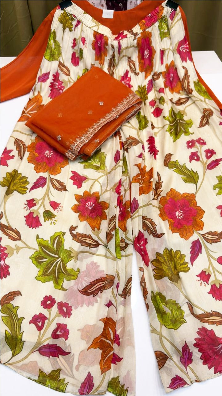 Saffron Grace Ethnic Wear Set (Ds. No - PCC1061)