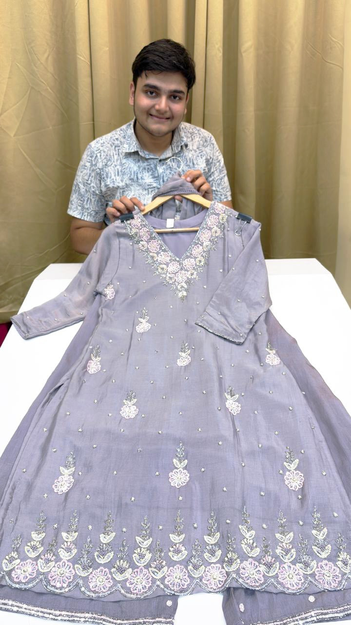 Royal Lavender Festive Set (Ds. No - PCC1060)