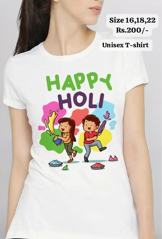 Soft Holi Unisex T-Shirt for Little Ones
