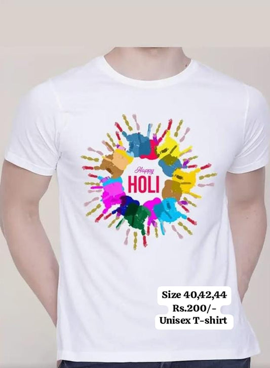 Premium Holi T-Shirt for (Adults)
