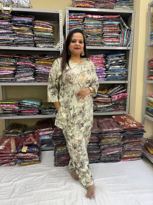 Discharge Print Co-Ord Sets